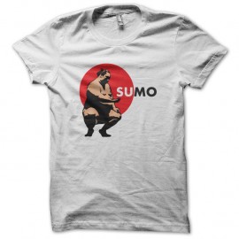 Shirt sumo blanc pour homme et femme