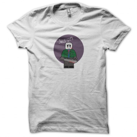 Shirt jason lego blanc pour homme et femme