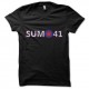 Shirt sum41 armée noir pour homme et femme