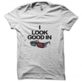 Shirt I look good in blanc pour homme et femme