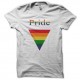 Shirt pride gay blanc pour homme et femme