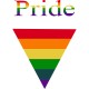 Shirt pride gay blanc pour homme et femme