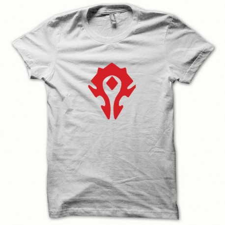 Shirt WoW La horde rouge/blanc pour homme et femme
