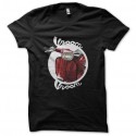 Shirt vespa vroom noir pour homme et femme