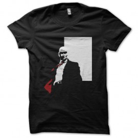 Shirt hitman vector noir pour homme et femme