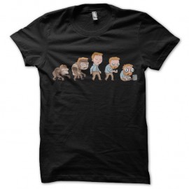 Shirt Evolution Gamers noir pour homme et femme