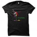 Shirt i'm artistic noir pour homme et femme