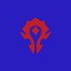 Shirt WoW La horde rouge/bleu royal pour homme et femme