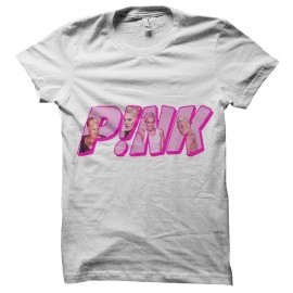 Shirt PINK blanc pour homme et femme
