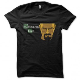 Shirt Heisenberg is Malcolm's Dad noir pour homme et femme