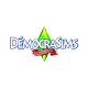 Shirt Democrasims parodie les Sims blanc pour homme et femme