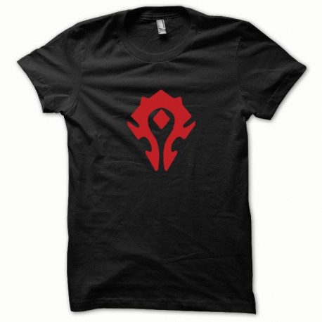 Shirt WoW La horde rouge/noir pour homme et femme