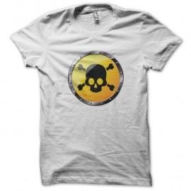 Shirt danger II blanc pour homme et femme