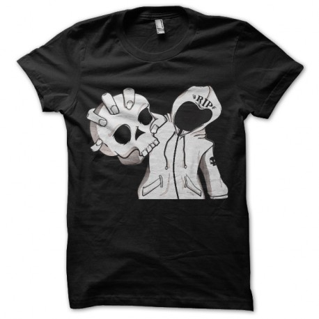 Shirt R I P noir pour homme et femme