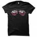 Shirt glasses rock noir pour homme et femme