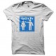 Shirt Bitch blanc pour homme et femme