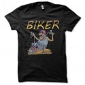 Shirt biker man noir pour homme et femme