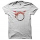 Shirt dragon red blanc pour homme et femme