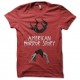 Shirt american horror story rouge pour homme et femme