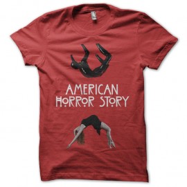 Shirt american horror story rouge pour homme et femme