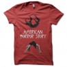 Shirt american horror story rouge pour homme et femme