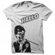 Shirt hallo girl zombie blanc pour homme et femme