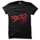 Shirt logo film 300 noir pour homme et femme