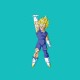 Shirt vegeta bleu ciel pour homme et femme