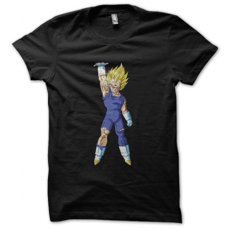 Shirt majin vegeta noir pour homme et femme