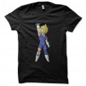 Shirt majin vegeta noir pour homme et femme