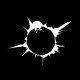 Shirt Heroes logo eclipse noir pour homme et femme