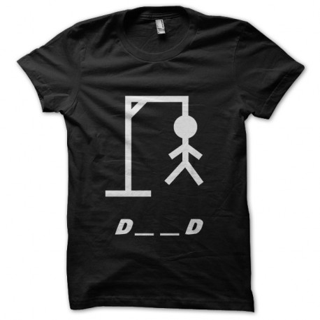 Shirt Pendu DEAD noir pour homme et femme