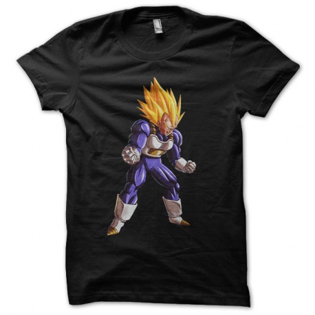Shirt vegeta mechant noir pour homme et femme