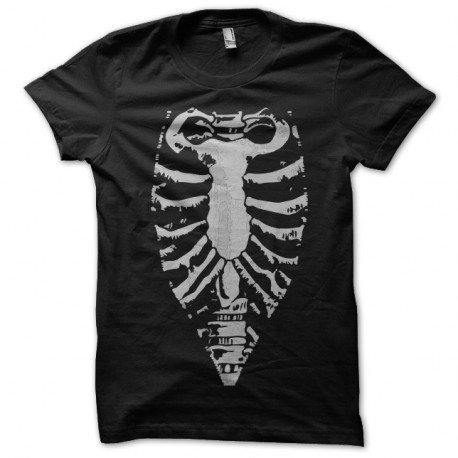Shirt skelton noir pour homme et femme