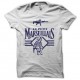 Shirt le ptit marseillais avec son gun blanc pour homme et femme