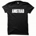 Shirt Amstrad blanc/noir pour homme et femme