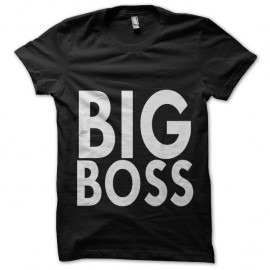 Shirt big boss noir pour homme et femme