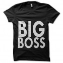 Shirt big boss noir pour homme et femme