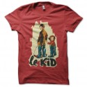 Shirt Charlie Chaplin le kid rouge pour homme et femme
