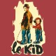 Shirt Charlie Chaplin le kid rouge pour homme et femme