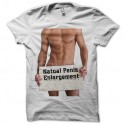 Shirt grossir son pénis blanc pour homme et femme