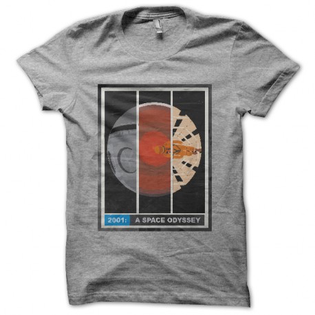 Shirt l'odyssée de l'espace gris pour homme et femme