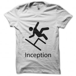 Shirt inception blanc pour homme et femme