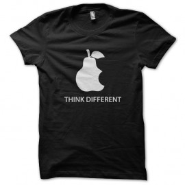 Shirt think different noir pour homme et femme