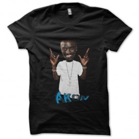 Shirt akon noir pour homme et femme