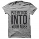 Shirt l'amour nasale gris pour homme et femme