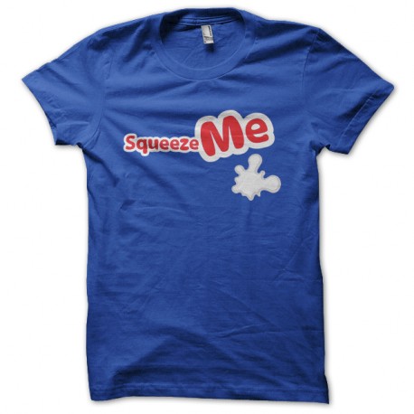 Shirt squeeze me bleu pour homme et femme