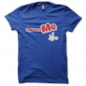 Shirt squeeze me bleu pour homme et femme