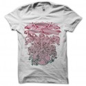 Shirt skull city blanc pour homme et femme