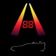 Shirt 88 miles circuit delorean noir pour homme et femme